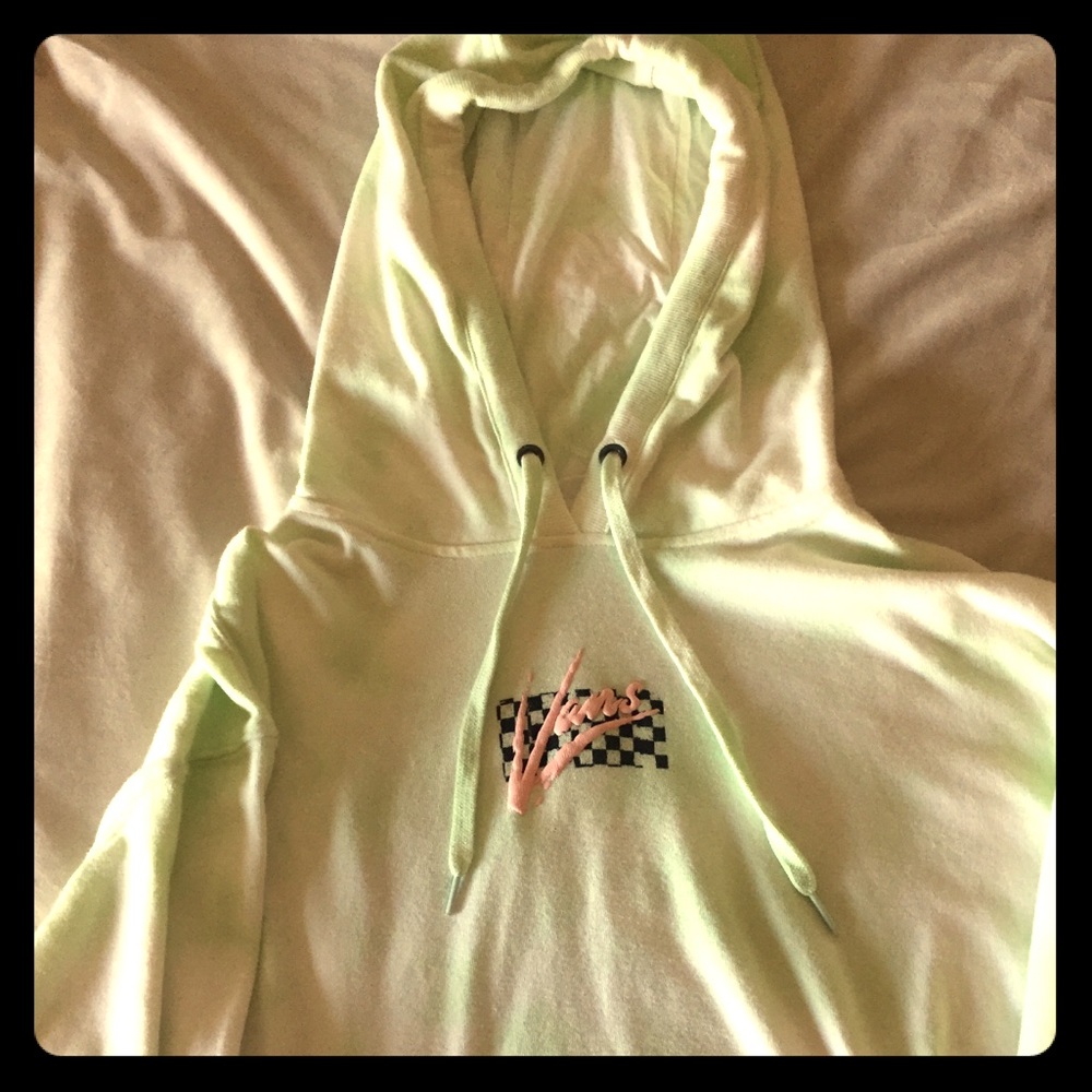 Vans crop top hoodie